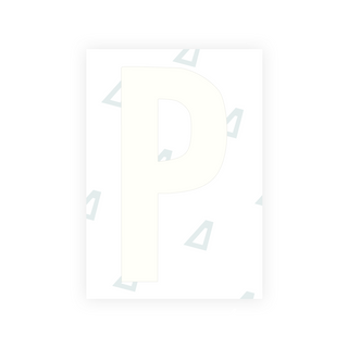 Alite Nanofilm for US (South Dakota) license plates - Symbol "P"