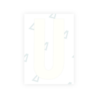 Alite Nanofilm for US (South Dakota) license plates - Symbol "U"