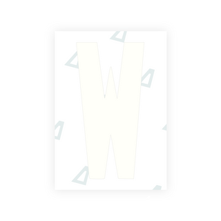 Alite Nanofilm for US (South Dakota) license plates - Symbol "W"