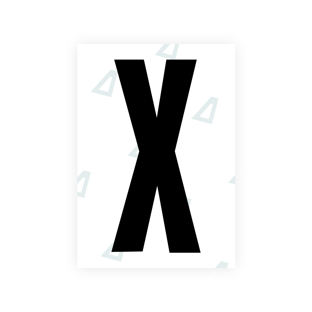 Alite Nanofilm for US (South Dakota) license plates - Symbol "X"