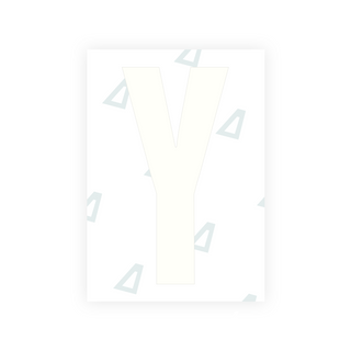 Alite Nanofilm für US-amerikanische (South Dakota) Kfz-Kennzeichen – Symbol „Y“