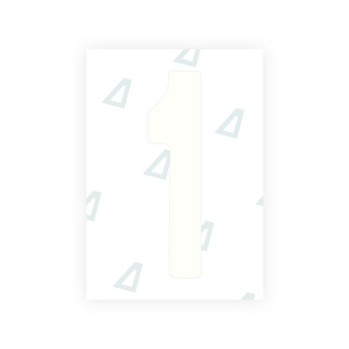 Alite Nanofilm for South Australia number plates - Symbol "1"