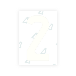 Alite Nanofilm for South Australia number plates - Symbol "2"