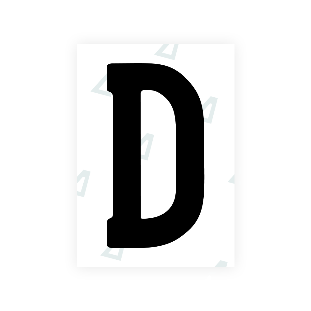 Alite Nanofilm für moldawische Nummernschilder - Symbol "Z"