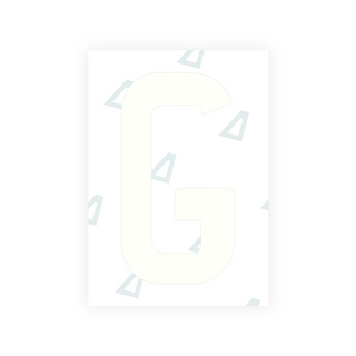Alite Nanofilm for South Australia number plates - Symbol "G"