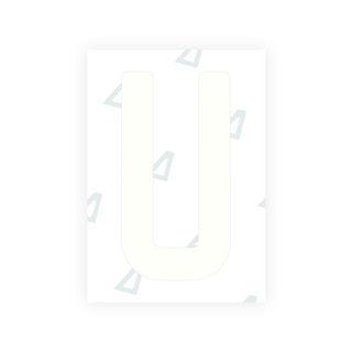 Alite Nanofilm for South Australia number plates - Symbol "U"