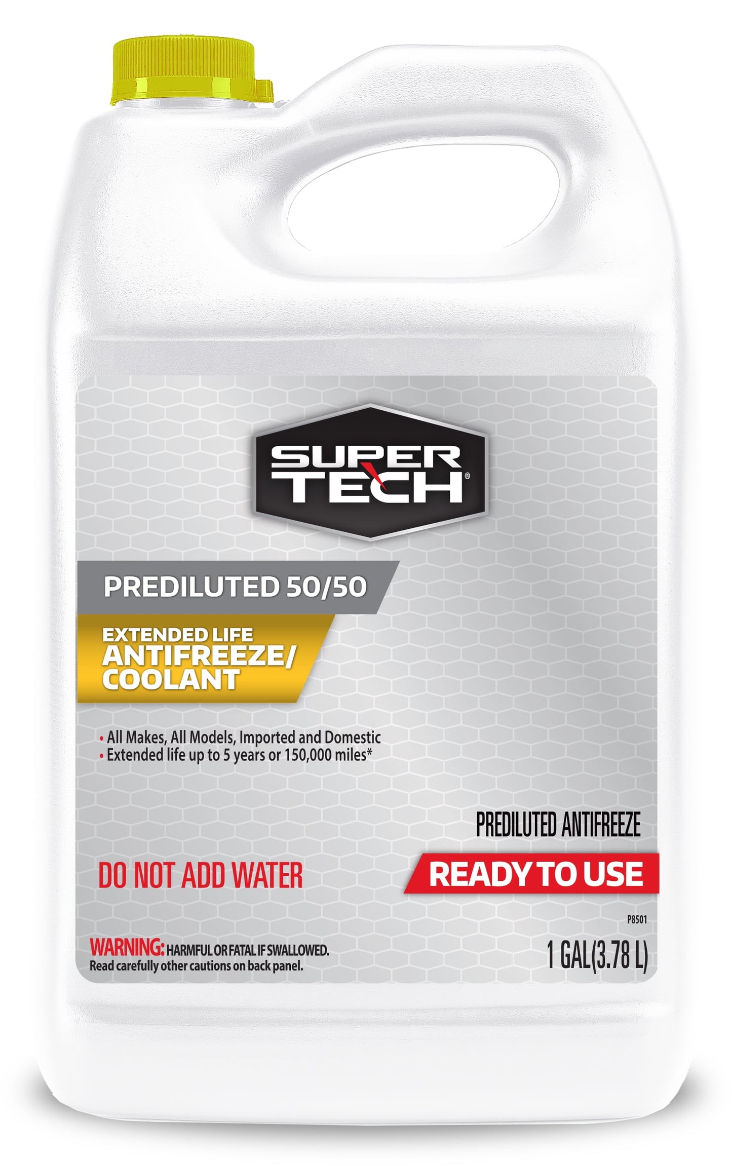 Super Tech Extended Life Prediluted 50/50 Antifreeze/Coolant