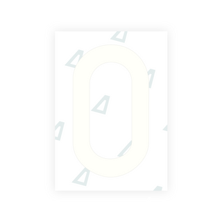 Alite Nanofilm for Sweden number plates - Symbol "0"