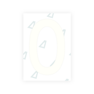 Alite Nanofilm for Sweden number plates - Symbol "O"