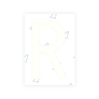 Alite Nanofilm for Sweden number plates - Symbol "R"