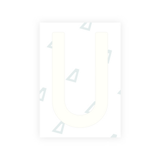 Alite Nanofilm for Sweden number plates - Symbol "U"