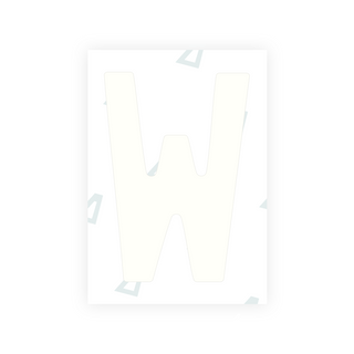 Alite Nanofilm for Sweden number plates - Symbol "W"