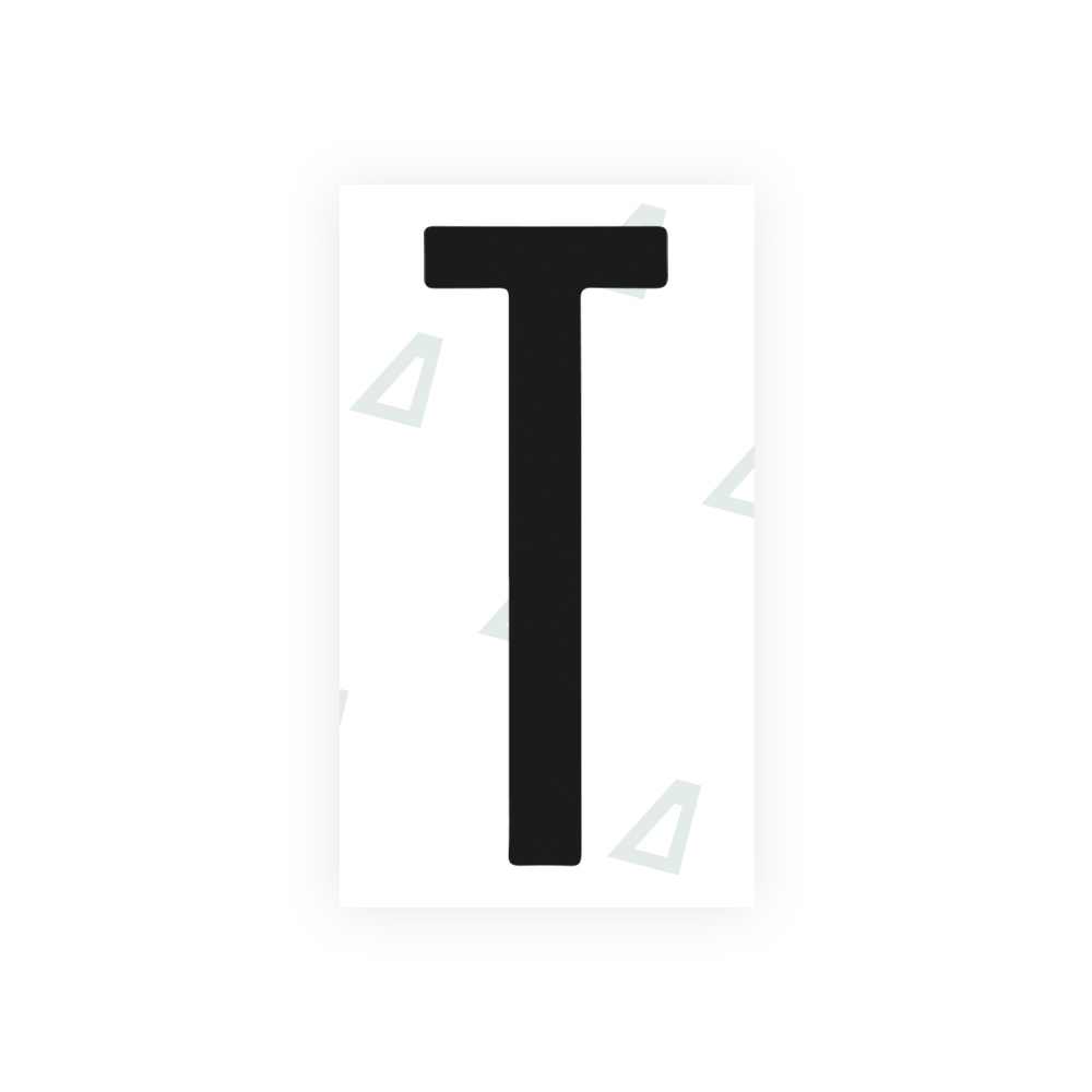 Alite Nanofilm for Mexico license plates - Symbol "T" - Alite