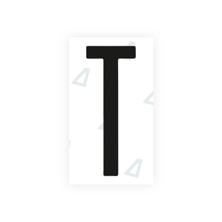 Alite Nanofilm for Mexico license plates - Symbol "T" - Alite