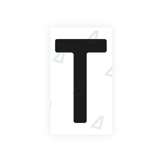 Alite Nanofilm for Uruguay license plates - Symbol "T" - Alite
