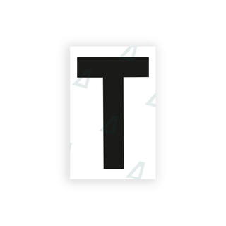 Alite Nanofilm for United Kingdom license plates - Symbol "T" - Alite