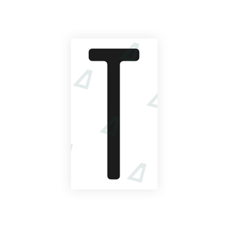 Alite Nanofilm for US (Pennsylvania) license plates - Symbol "T" - Alite