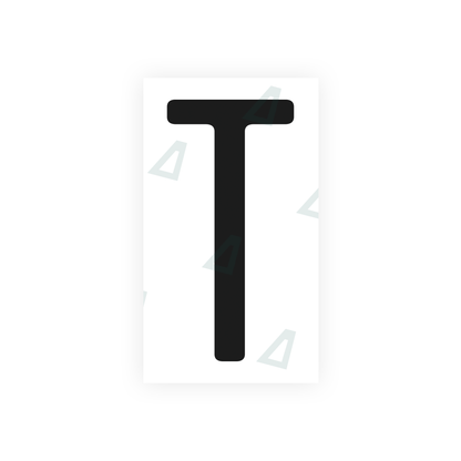 Alite Nanofilm for US (California) license plates - Symbol "T" - Alite
