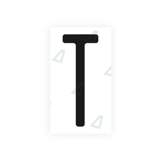 Alite Nanofilm for US (Ohio 2013) license plates - Symbol "T" - Alite