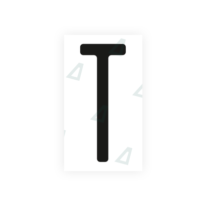 Alite Nanofilm for US (Ohio 2013) license plates - Symbol "T" - Alite