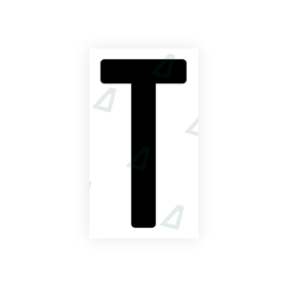 Alite Nanofilm for India license plates - Symbol "T" - Alite