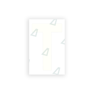 Alite Nanofilm for United Kingdom license plates - Symbol "T" - Alite