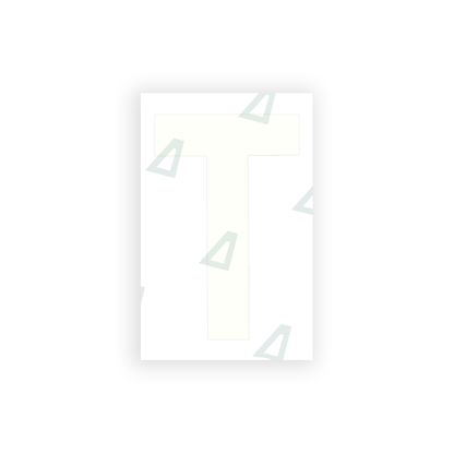 Alite Nanofilm for United Kingdom license plates - Symbol "T" - Alite