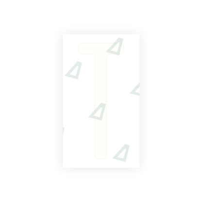 Alite Nanofilm for US (Pennsylvania) license plates - Symbol "T" - Alite