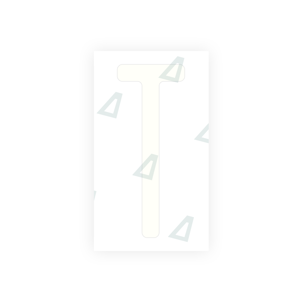 Alite Nanofilm for US (Washington State) license plates - Symbol "T" - Alite