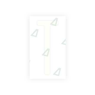 Alite Nanofilm for US (Washington State) license plates - Symbol "T" - Alite