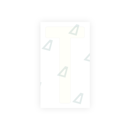 Alite Nanofilm for India license plates - Symbol "T" - Alite