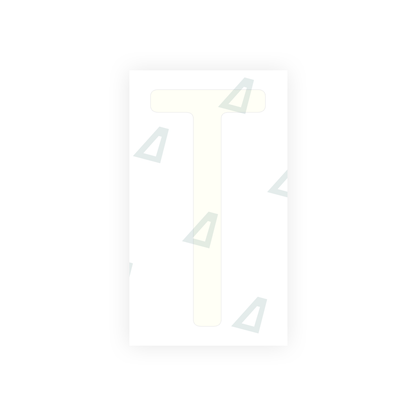 Alite Nanofilm for US (California) license plates - Symbol "T" - Alite