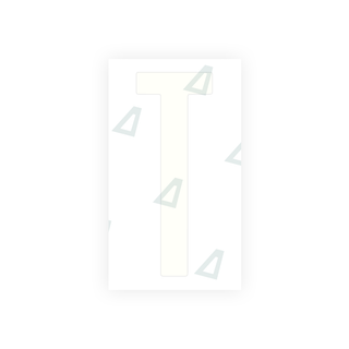 Alite Nanofilm for US (Ohio 2021) license plates - Symbol "T" - Alite