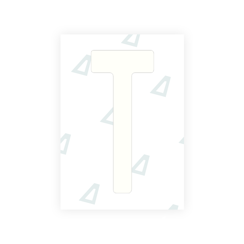 Alite Nanofilm for Guatemala license plates - Symbol "T" - Alite