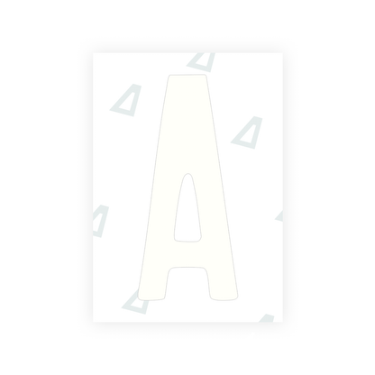 Alite Nanofilm for US (Connecticut 2013) license plates - Symbol "A" - Alite