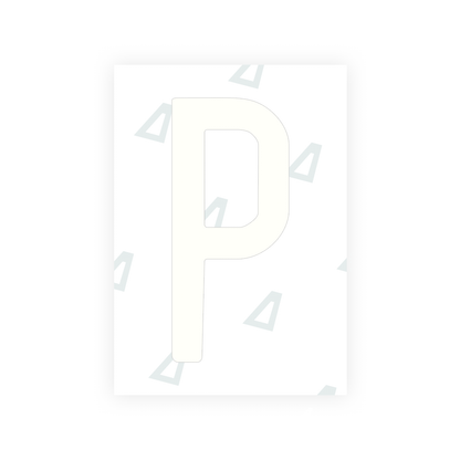 Alite Nanofilm for US (Connecticut 2013) license plates - Symbol "P" - Alite