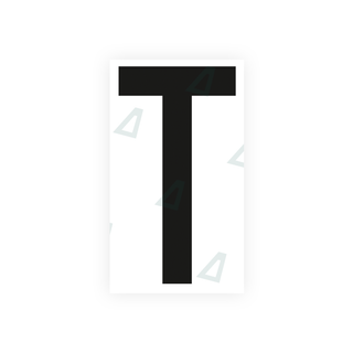 Alite Nanofilm for France license plates - Symbol "T" - Alite