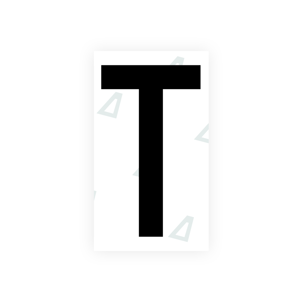 Alite Nanofilm for Greece license plates - Symbol "T" - Alite