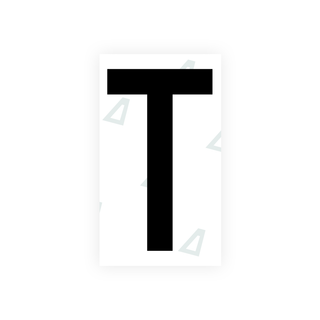 Alite Nanofilm for Greece license plates - Symbol "T" - Alite