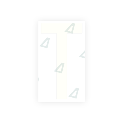 Alite Nanofilm for France license plates - Symbol "T" - Alite