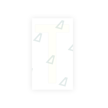 Alite Nanofilm for Spain Flat license plates - Symbol "T" - Alite