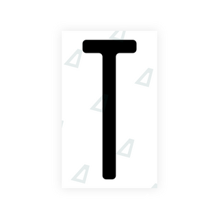 Alite Nanofilm for US (New Jersey - Embossed) license plates - Symbol "T" - Alite