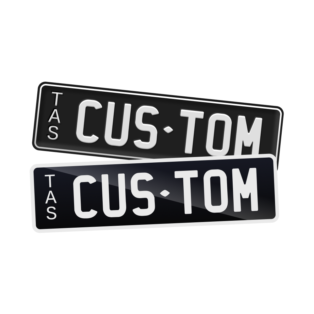 Alite Nanofilm – Custom Anti Radar Stickers for Tasmania Black License Plates