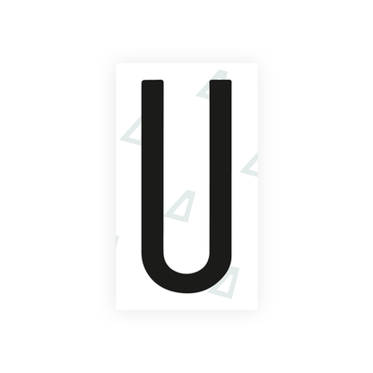 Alite Nanofilm for Mexico license plates - Symbol "U" - Alite
