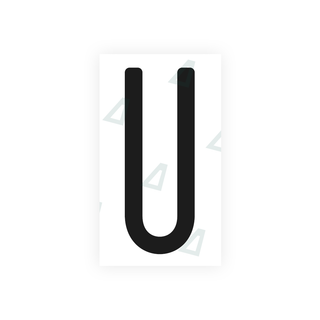 Alite Nanofilm for CA (Ontario) license plates - Symbol "U" - Alite