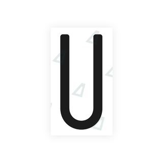 Alite Nanofilm for US (Missouri) license plates - Symbol "U" - Alite