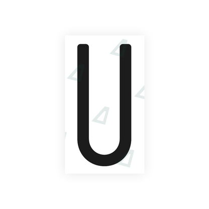 Alite Nanofilm for US (Missouri) license plates - Symbol "U" - Alite