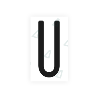 Alite Nanofilm for US (Washington State) license plates - Symbol "U" - Alite