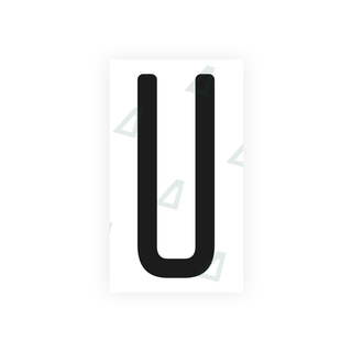 Alite Nanofilm for US (Illinois 2006 - Square) license plates - Symbol "U" - Alite