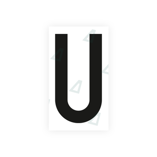 Alite Nanofilm for Czech Republic license plates - Symbol "U" - Alite